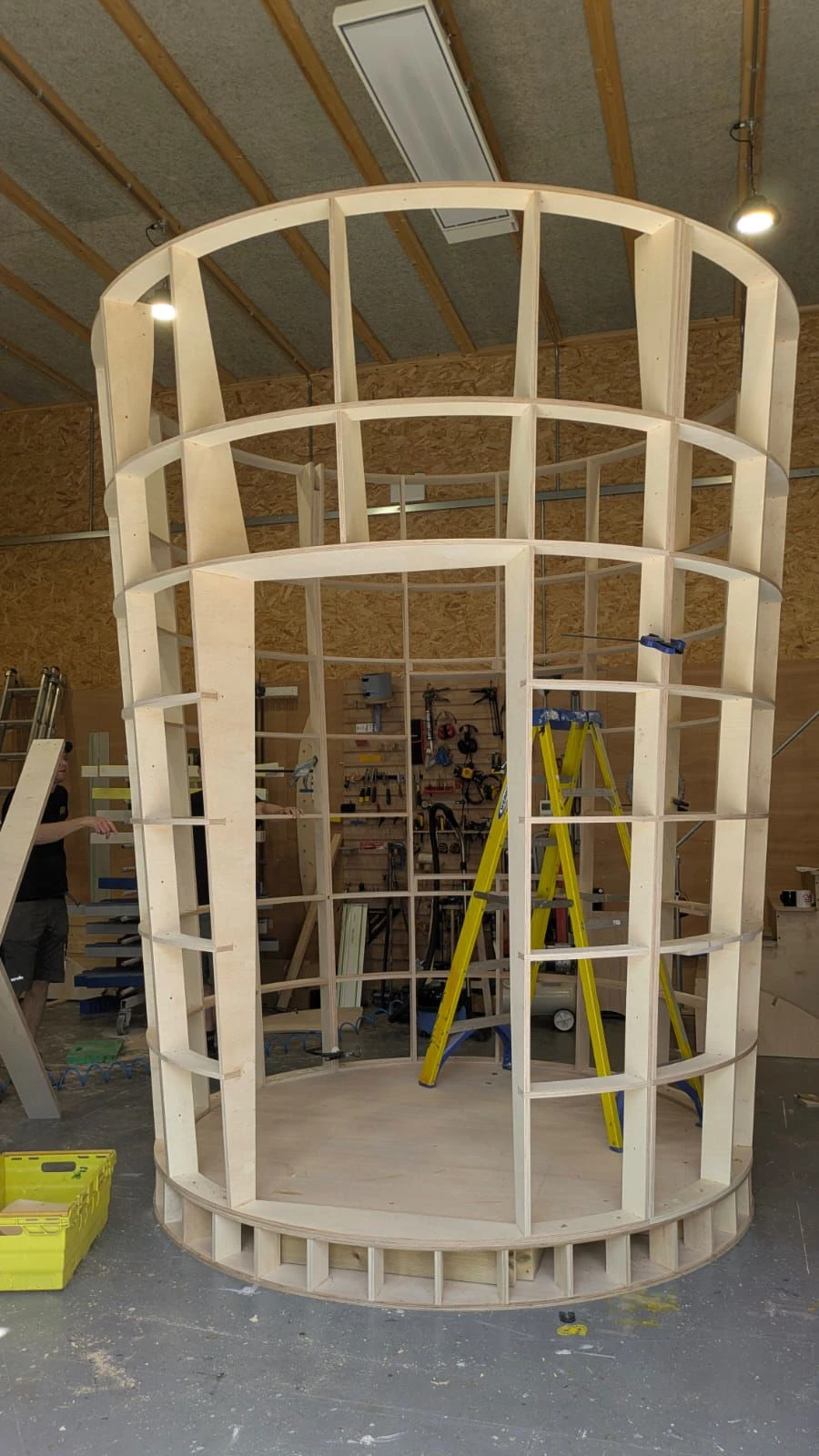 CNC'd frame up
